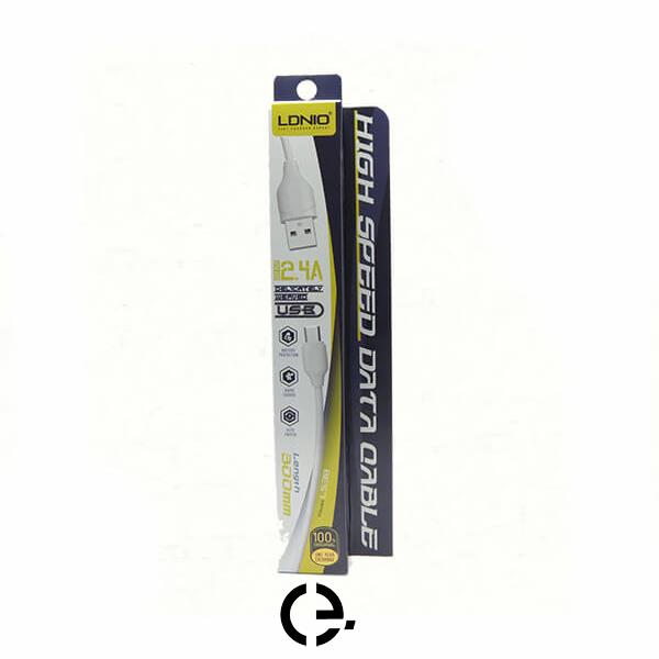 کابل شارژ پاوربانک Ldnio micro 30cm الدینو